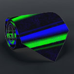 Black Blue Green Stripes Tie<br><div class="desc">Black Blue Green Stripes ,  Rainbowart in Elephanten Skin Leather Optik - Digital Work by Krisi ArtKSZP. More Produckts in Store Category >>>3D,  Abstract,  Artdeco,  Retro,  Rainbowart >>> Gestreift - stripe pattern >>> black blue green stripes</div>