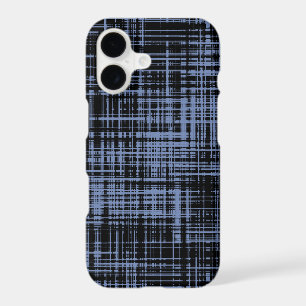 Black Blue Grey Abstract Stripe Pattern