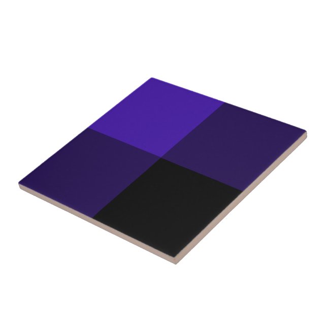 Black & Blue Tile (Side)