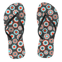 Black Boho Flower Pattern