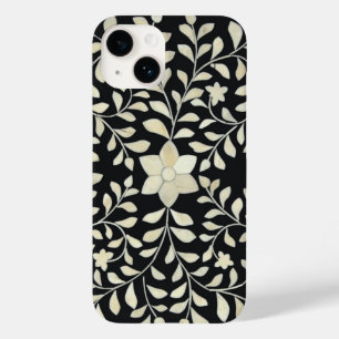 Black Bone Inlay Phone Case