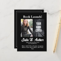 Black Book Launch Invitation – Add Book Cover