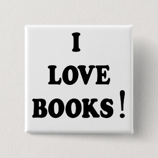 Black Books "I Love Books" Button