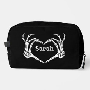 Black Bow Gothic Tote Bachelorette Bridesmaid gift Dopp Kit