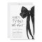 Black Bow She's Tying The Knot Bridal Shower