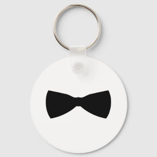 black bow tie key ring