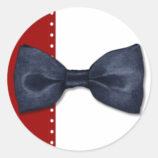 Black Bowtie Sticker