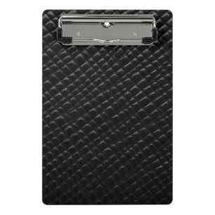 Black box leather  mini clipboard