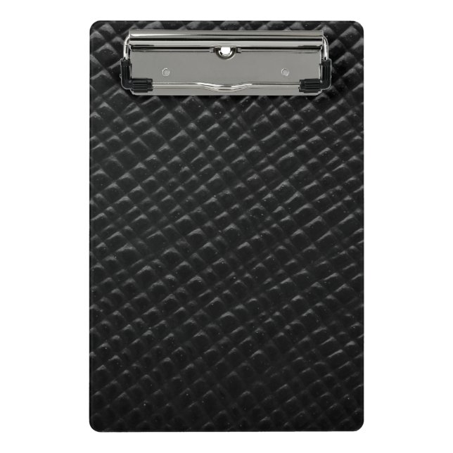 Black box leather  mini clipboard (Front)