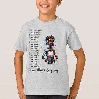 Black Boy-Joy-01 Relaxed T-shirt