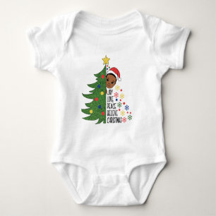 Black Boy Melanin Boys Christmas Sweater X-mas Fun