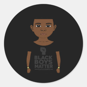 Black Boys Sticker 