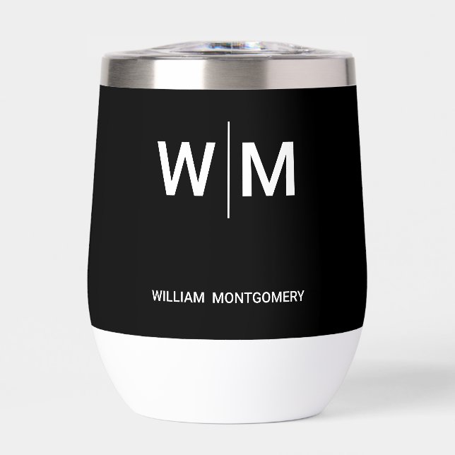 Black Branded Logo | Corporate Business Company (Front)