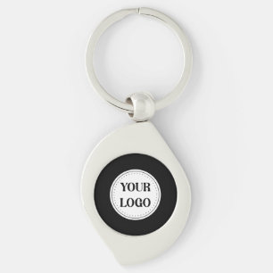 Black Branded Logo   Corporate Business Company Ba Key Ring