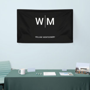 Black Branded Logo   Corporate Business Company Banner