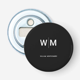 Black Branded Logo Corporate Business Company Bottle Opener