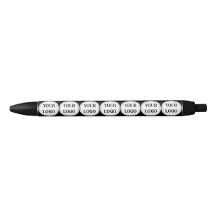 Black Branded Logo Corporate Business Company Ink Pen