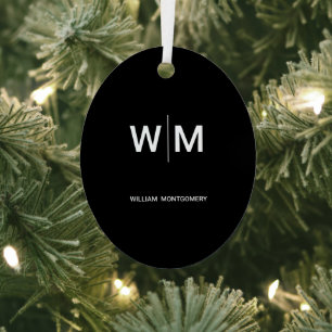 Black Branded Logo Corporate Business Company Metal Tree Decoration