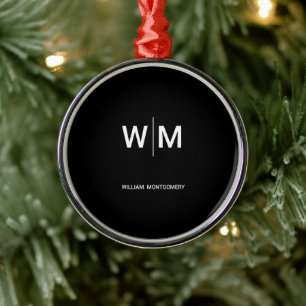 Black Branded Logo Corporate Business Company Metal Tree Decoration