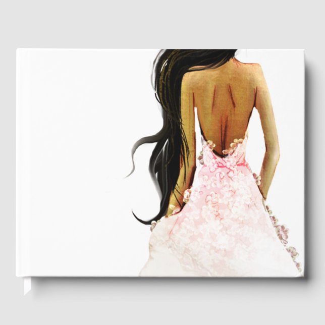 Black Bride Guest Book (Front)