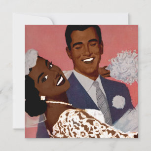 Black Bride Wedding Save The Date