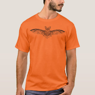 Black Brown Bat after Haeckel T-Shirt