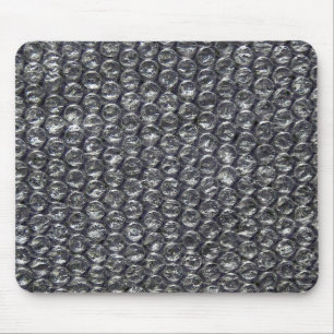 black bubble wrap mouse mat