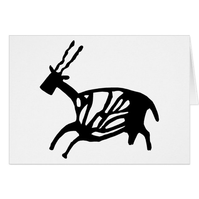 Black Buck Card (Front Horizontal)