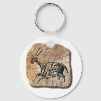 Black Buck - stone Key Ring