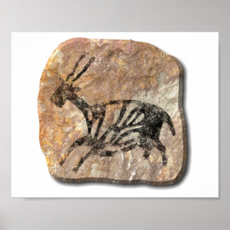 Black Buck - stone Poster