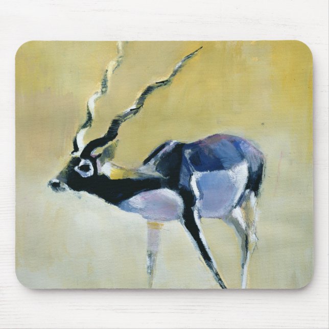 Black Buck Velavadar 1997 Mouse Mat (Front)