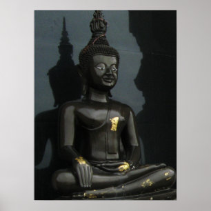 Black Buddha ... Thaïlande Poster