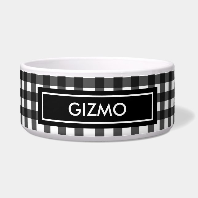 Black Buffalo Check Dog (Front)