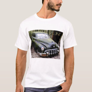 Black Buick Car with Moss T-Shirt