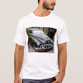 Black Buick Car with Moss T-Shirt