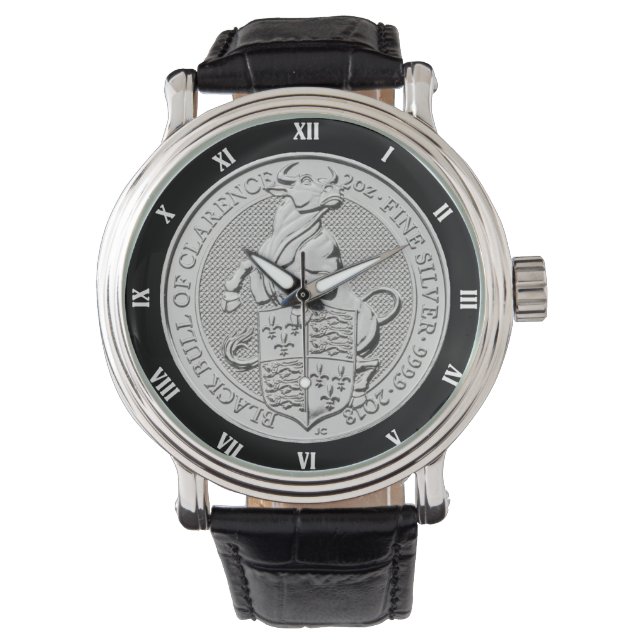 BLACK BULL OF CLARENCE COIN WATCH (Front)