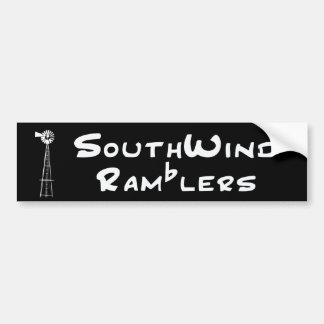 Black Bumper Sticker White Text