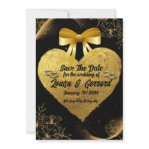 Black Burgundy and Gold Floral Modern Boho Wedding