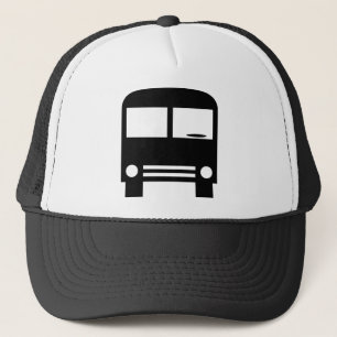 Black Bus Designer Hat