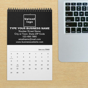 Black Business Brand on Calendar