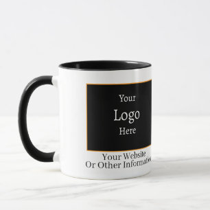 Black Business Branded Mug