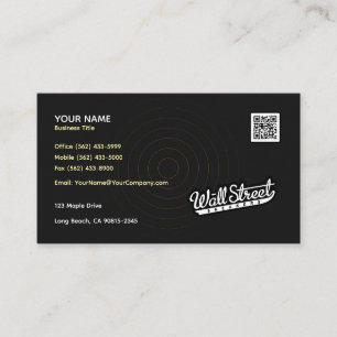 Black Business Card