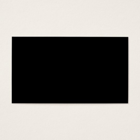 Black Business Card
