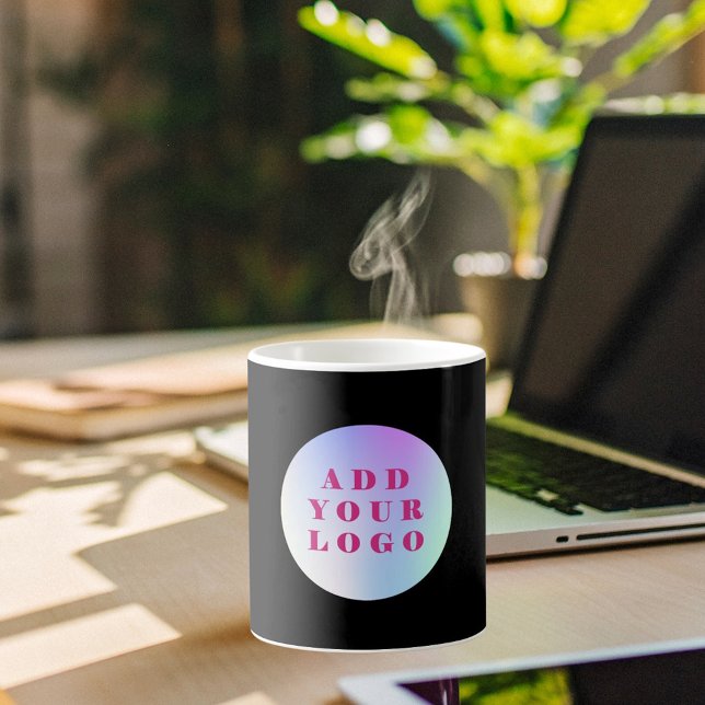 Black business logo coffee mug (Creator Uploaded)
