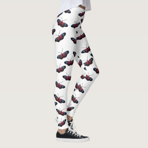 Black Butterfly Leggings