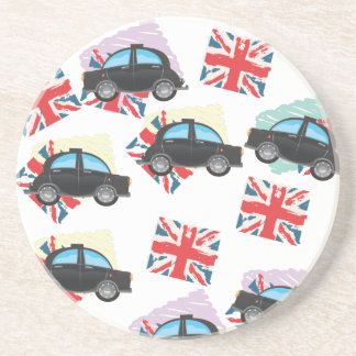 black cab coaster