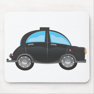 Black Cab Mouse Mat