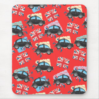 black cab mouse mat