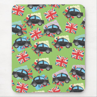 black cab mouse mat