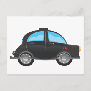 Black Cab Postcard